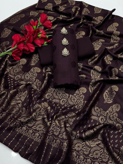Pashmina jacquard 3 piece (Z - 657)